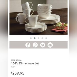 16 pic DiningWear Set